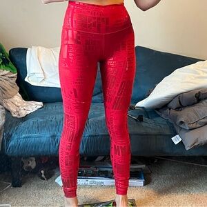 Lululemon Wunder Under High-Rise Tight
20YR Manifesto Foil Dark Red